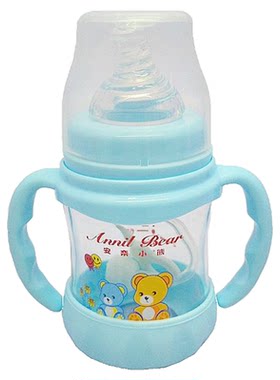 安奈小熊宽口径玻璃120ml150ml