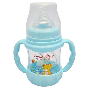 安奈小熊宽口径玻璃120ml150ml