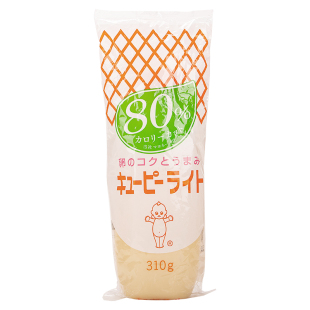 日本进口丘比减卡蛋黄酱蔬菜水果沙拉汁日式美乃滋三明治寿司色拉