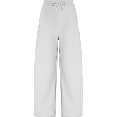 Adidas/阿迪达斯正品2025冬季款女士日常针织宽松运动长裤KR7571