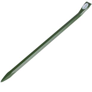 6411骆驼牌正品撬棍重型扁尖撬杠高硬度钢钎军绿色加粗破拆铁杆棒