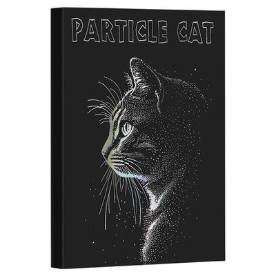 四方伙伴黑卡烫金笔记本