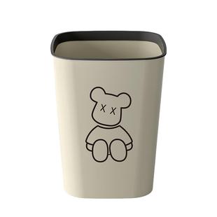 家用客厅垃圾桶网红轻奢卫生间厕所大容量收纳桶简约卧室纸篓厨房