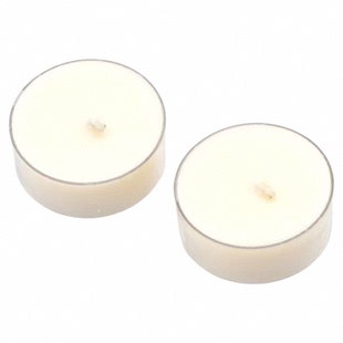 天然家用无烟无味植物环保椰子蜡加热煮茶供佛专用小蜡烛香薰氛围