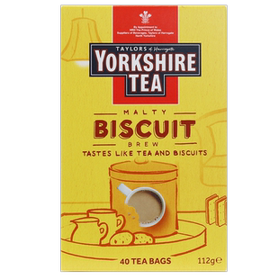 约克夏饼干茶英国进口茶包yorkshire约克郡英式红茶玛莎黄油曲奇