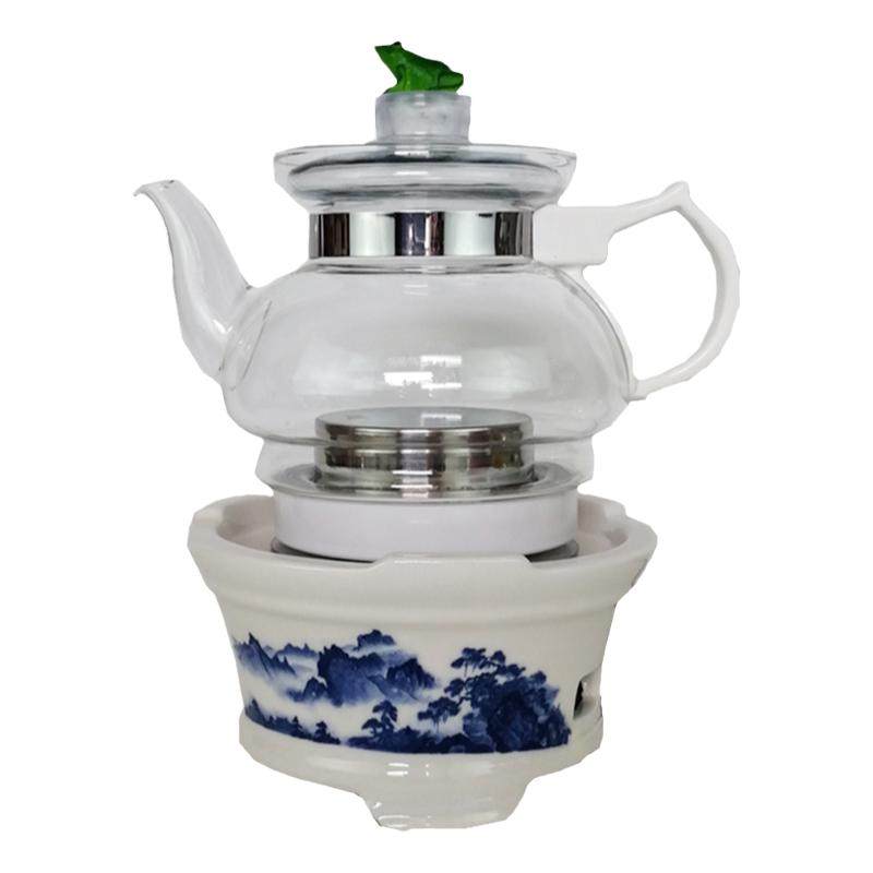 善而美陶然电陶炉静音快速炉烧水煮茶电热茶炉玻璃耐热养生壶包邮