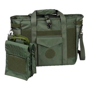 飞行员头盔包航展防水斜跨帆布肩商务电脑包大容量平板航空手提包