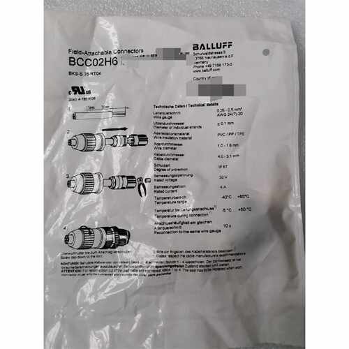 询价-BALLUFF BCC02H6 BKS-S76-RT04 接