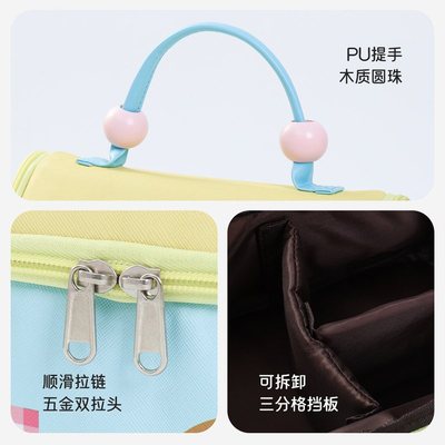 2025新款可爱房子便携式旅行大容量分区品收纳袋化妆包手提洗漱女