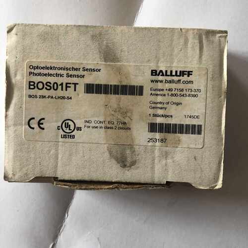 BALLUFF全新原装BOS01FT德国巴鲁夫BOS 23K