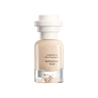 嘉利玛小千金粉底液霜提亮肤色自然服帖干皮不卡粉持妆嘭润水光肌