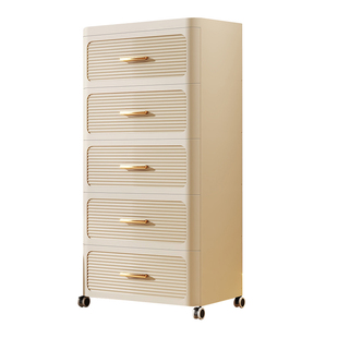 加厚加深夹缝收纳柜储物柜厨房置物架客厅靠墙零食柜抽屉式一体柜