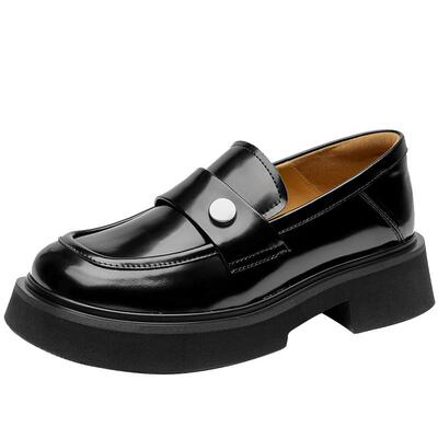 BeauToday乐福鞋厚底欧美