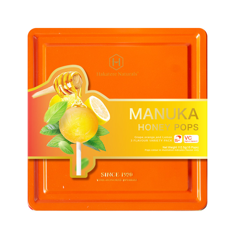 节日伴手礼物麦卢卡蜂蜜棒棒糖