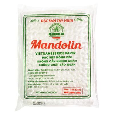 越南进口曼多林方形春卷皮生吃