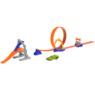【自营】Driven轨道竞速车赛道滑翔车跑车幼儿早教玩具套装2岁+