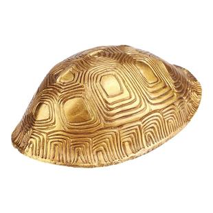 黄铜乌龟壳八卦易经用品六爻工具周易64卦龟壳铜钱金钱卦装饰摆件