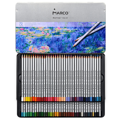 马可拉菲尼彩铅笔精致铁盒装
