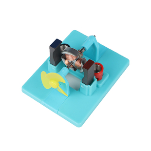 小型电动机模型开放式直流电动机模型diy小马达小学科学初中物理电磁学实验器材六年级电磁与转子