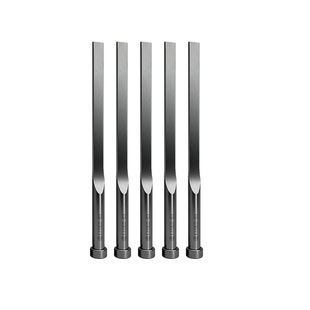 现货进口氮化skd61扁顶针模具扁顶杆方针销针扁销A=0.8-5.0非标订