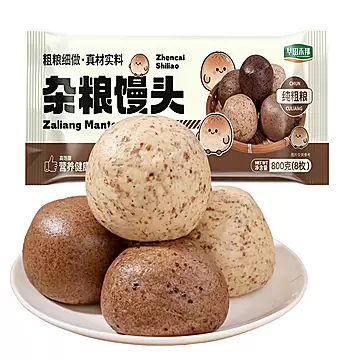 【华田禾邦】杂粮馒头4个装