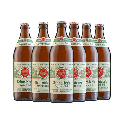 拉格标杆施纳德清爽啤酒