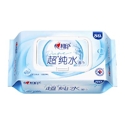 心相印超纯水大包加大加厚湿巾