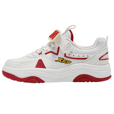 特步童鞋秋季新款大童男童国风时尚板鞋儿童运动鞋防滑耐磨休闲鞋