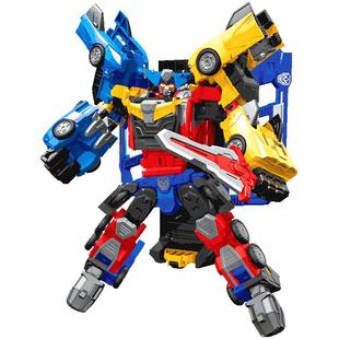 咖宝车神之时空守护力士运载巨人合体变形汽车卡宝机器人玩具男孩