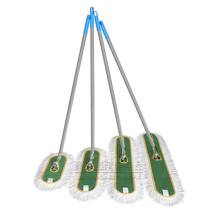 平板拖把旋转大尘推家用工厂车间排拖棉线瓷砖一拖净地推布长平推