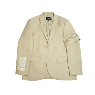 ARDENCODE别针立体刺绣西装