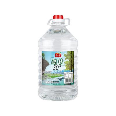 醋精30°斤高浓度风味白醋精食醋洗脚泡脚去异味除水垢2.5L大桶装