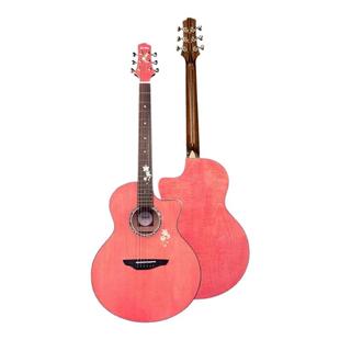 Trumon楚门新一代落樱原声单板民谣吉他初学者情人节男女生情侣款