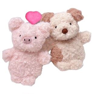 英国jELLYCAT茄子西高地柯基雨蛙小狗小猪包包挂饰挂件钥匙扣挂饰