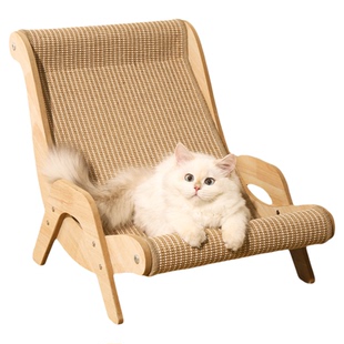 猫躺椅剑麻猫抓板猫窝耐磨不掉屑猫抓窝猫爪板沙发剑麻绳猫咪躺椅