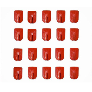 中国结福字挂件红色喜庆挂钩强力粘胶免打孔粘钩无痕墙壁门挂钩子