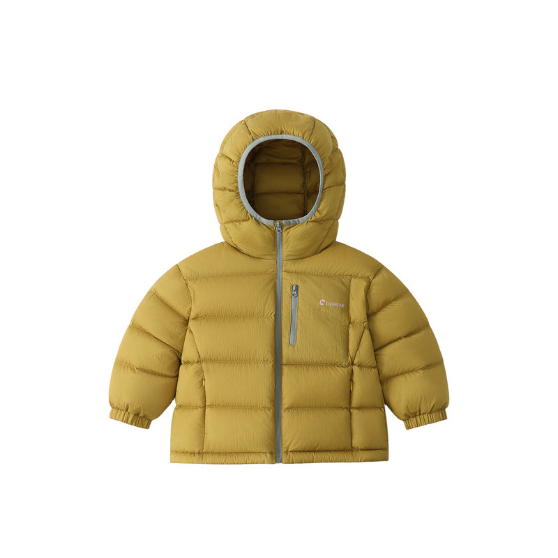 齐齐熊保暖羽绒服石墨烯发热里布