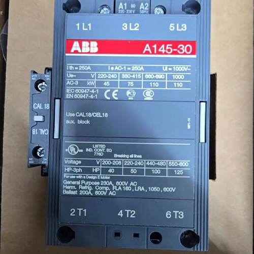 议价库存余货全新 正品ABB交流接触器 型号齐全  价格好 询价。