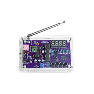 收音机组装套件fm调频电路板制作 单片机diy电子制作焊接练习散件