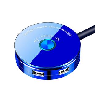 网咖电脑桌面开关外置开机键按钮网吧台式机外接一键启动电源按键