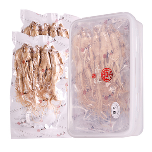 七吉长白山人参片切片泡水独立包装袋装切片白参煲汤正品旗舰店