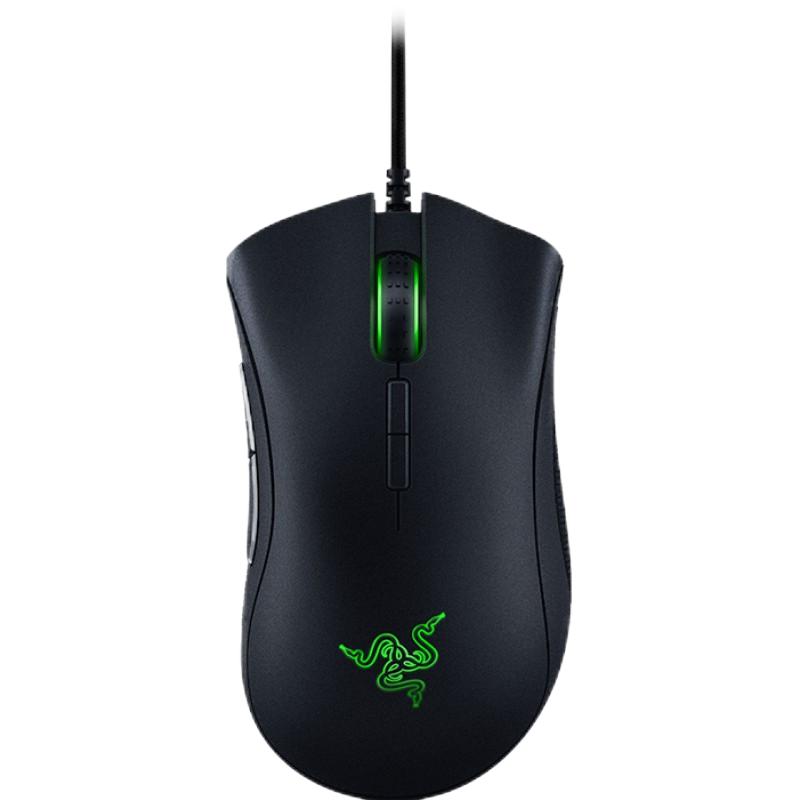 Razer雷蛇鼠标蝰蛇标准版绿白色V2X无线黑色光学电竞游戏有线大手