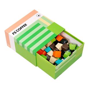 F5冷萃咖啡超即溶精品黑咖啡冻干美式意式拿铁量贩礼盒2g*80颗