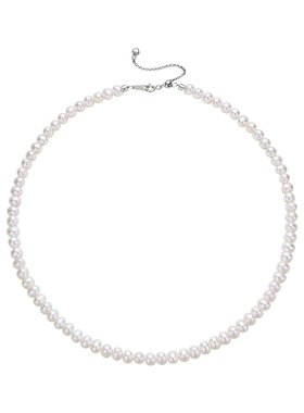 TRK优雅珠宝极光天然淡水珍珠项链女S925银原创设计简约时尚送礼