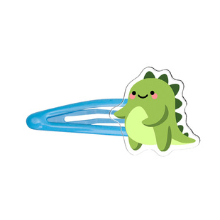 亚克力发夹定制卡通动漫宝宝宠物发卡头像照片发饰夹可爱女生头夹