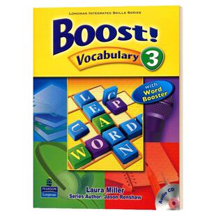 正版 Boost! Vocabulary Level 3 Student Book with CD