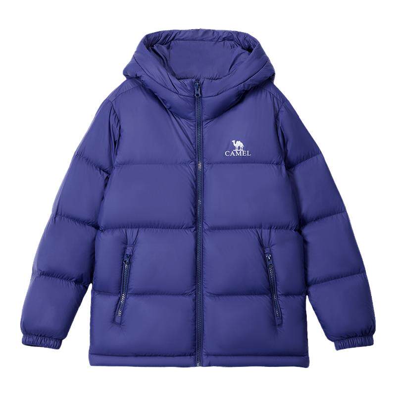 骆驼儿童羽绒服轻薄宽松面包服