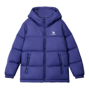 小骆驼儿童羽绒服轻薄2026新款冬季保暖男女童加厚宽松面包羽绒服