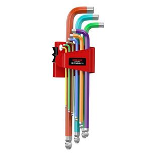 德力西电气内六角扳手套装内六角螺丝刀高硬度t型梅花6角工具套装