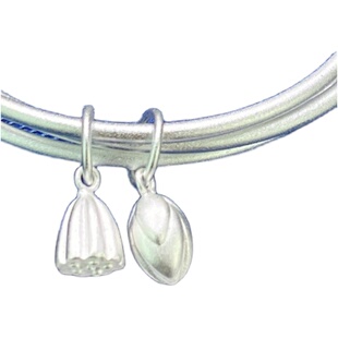 S990银吊坠古法银铃铛宫铃福袋铃铛貔貅福袋银球吊坠男女DIY配件